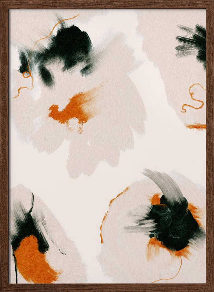 Breathing flowers - XL Poster