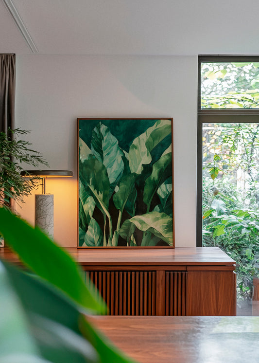 Plant - on Canvas - HelloPoster.com