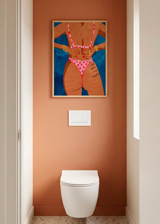 My Ass My Rules poster shown as a bold product image on a neutral background