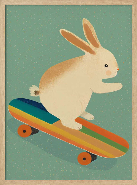 Skateboarding Bunny – B2B