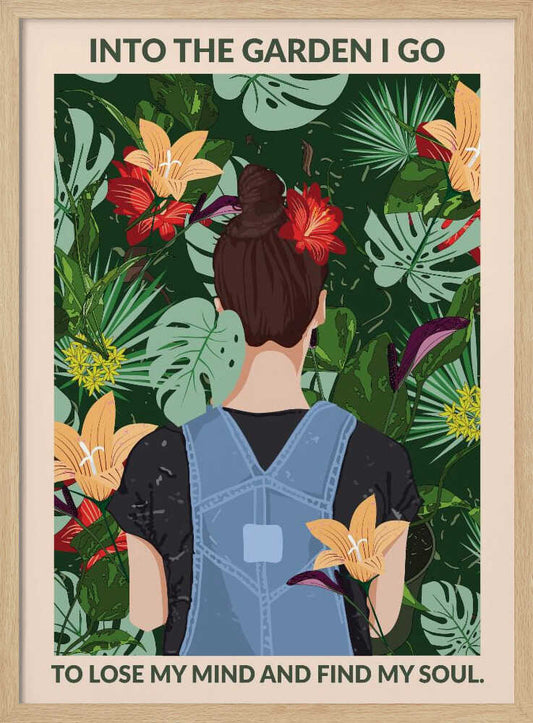 Into the Garden Standard Wall Art – B2B