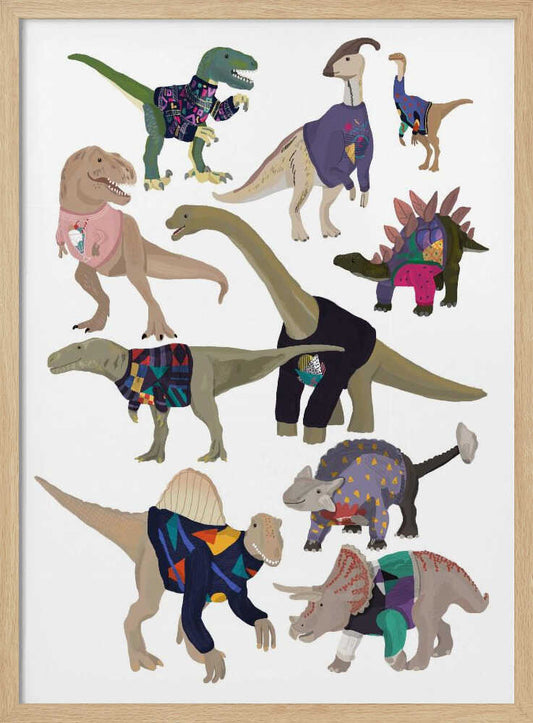 Dinosaurs In 80s Jumpers – B2B