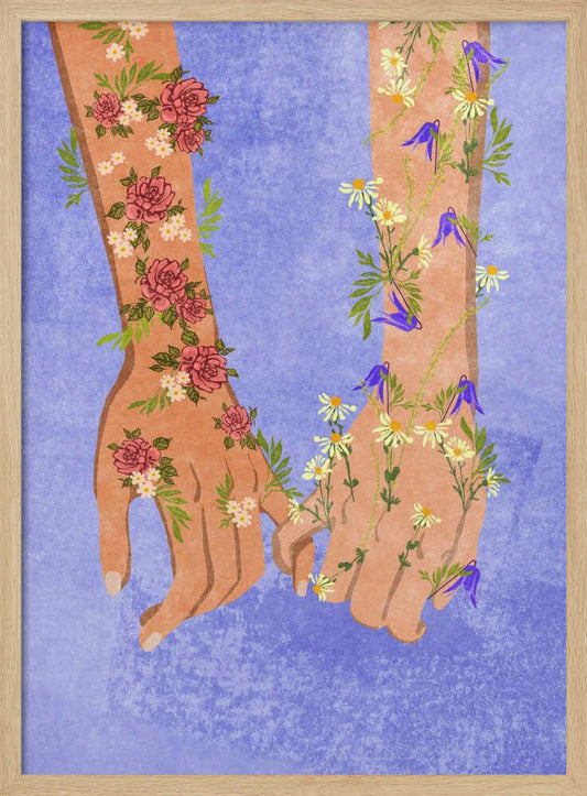 Holding hands – B2B