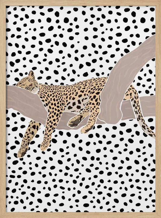 Leopard Sleeping Polkadots – B2B