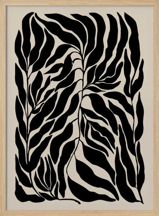 Black Leaf Silhouettes – B2B