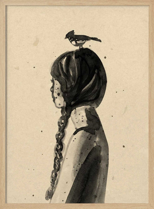 Girl with Bird – B2B