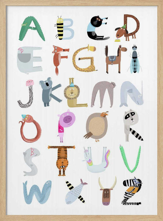 Cute Illustrated Alphabet Characters by Artist Carla Daly – B2B