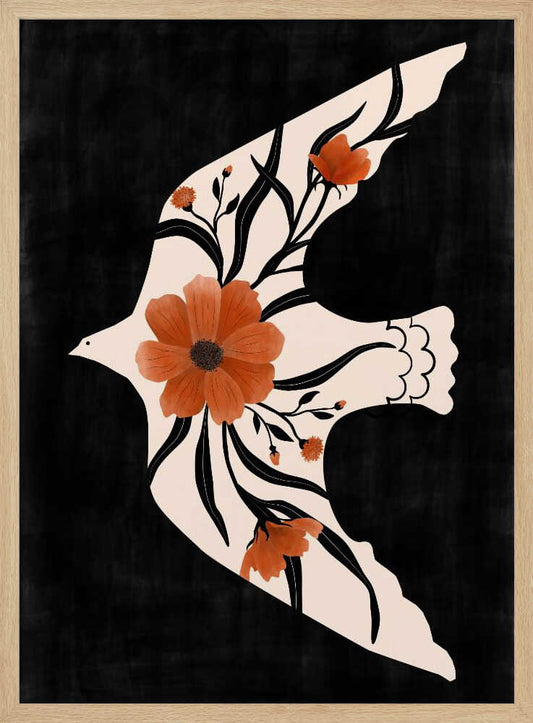 Floral Dove Flight – B2B