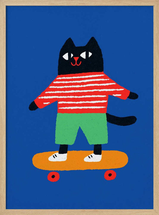 Skating cat – B2B
