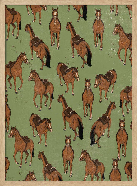 Vintage Horse Pattern – B2B