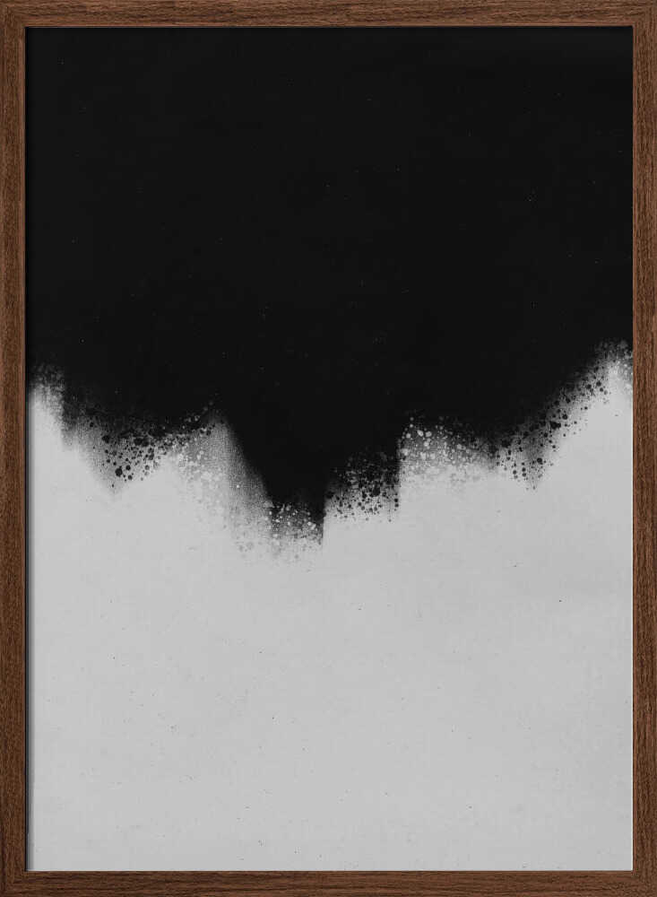 Monochrome Flow - XL Poster