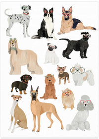 Cute Dogs With Glasses – B2B