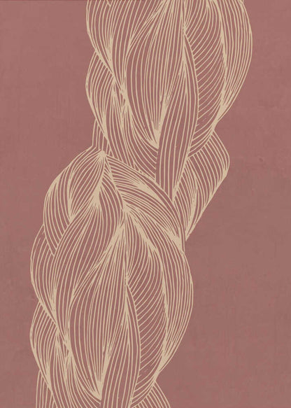 Organic Braided Flow - XL Poster