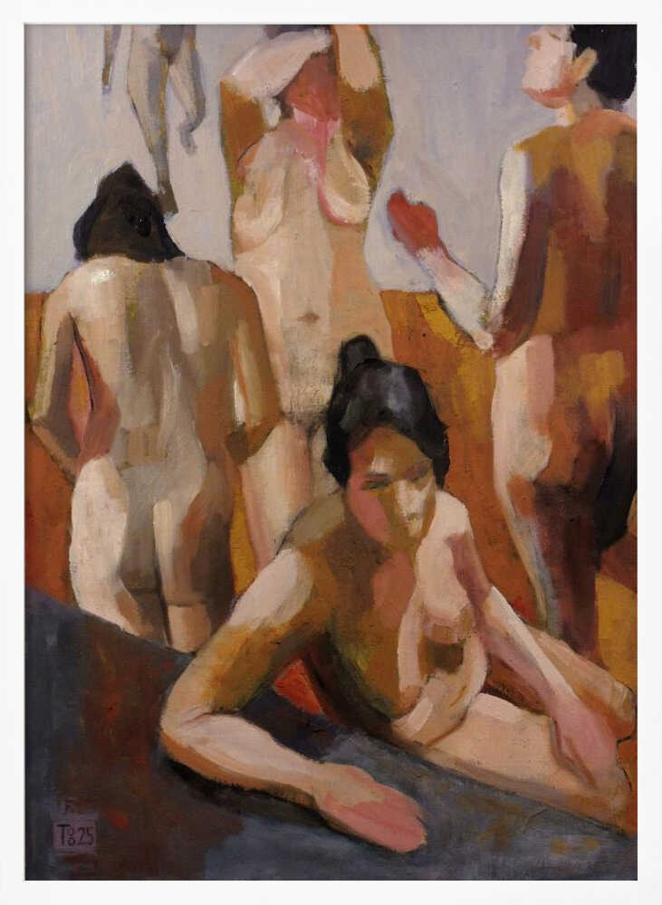 Modern Nude Figures - XL Poster