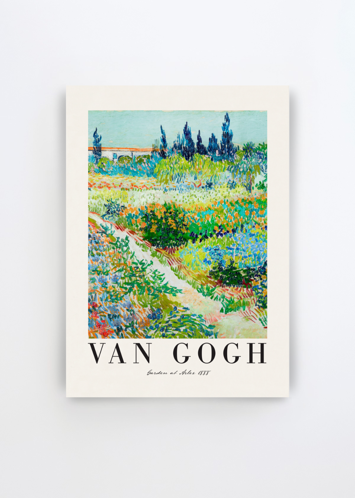 Colorful Garden Path