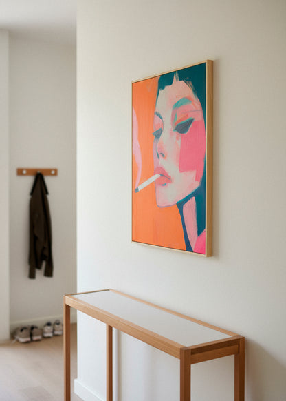 Smoke - on Canvas - HelloPoster.com