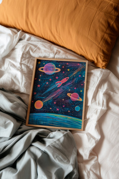 Space Girl - Udsalg - HelloPoster.com