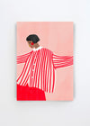 The Woman With the Red Stripes