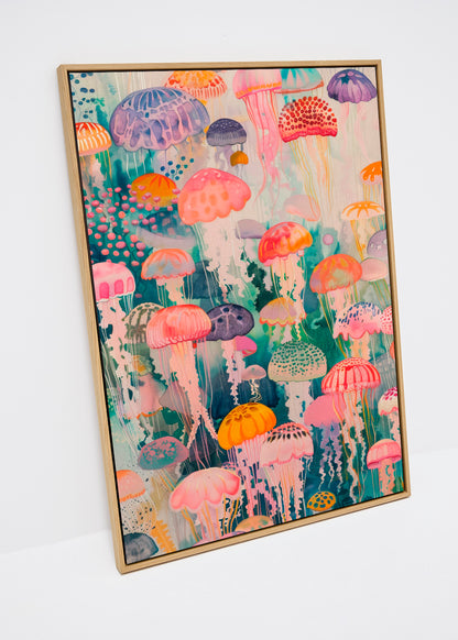 Under Water - på lærred