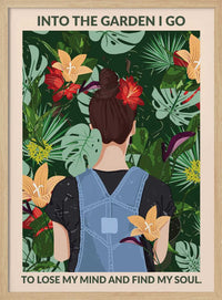 Into the Garden Standard Wall Art – B2B