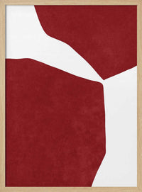 Abstract Red on white – B2B