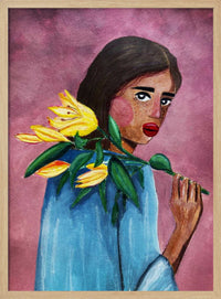 Woman With Lily – B2B