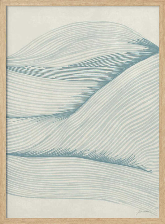 Undulating Blue Landscape – B2B