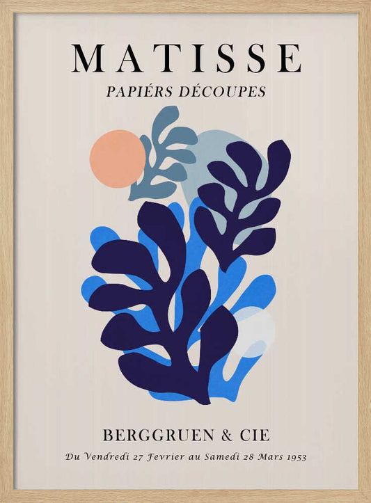 Blue Organic Cutout Shapes – B2B