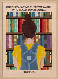Book Girl (brunette) – B2B