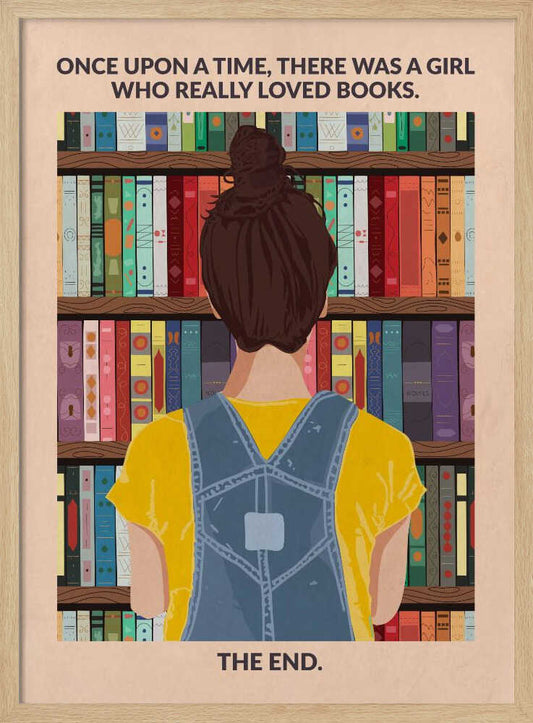 Book Girl (brunette) – B2B