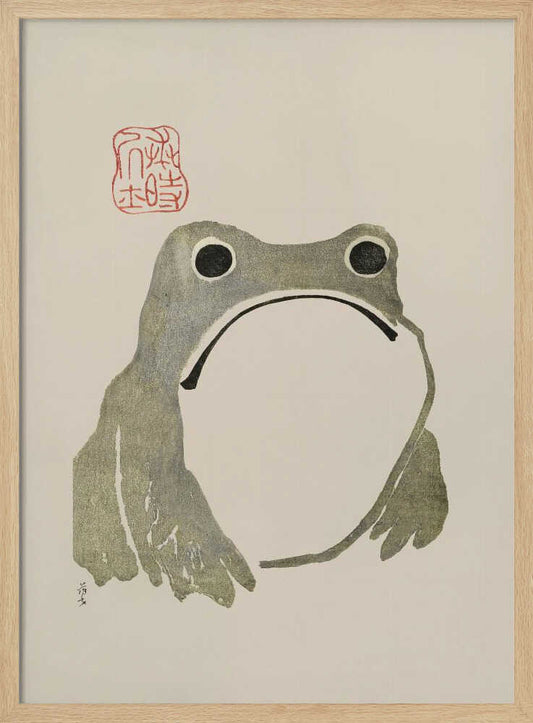 Grumpy Frog I Original – B2B