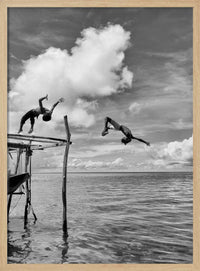 Kids Leaping into Ocean – B2B