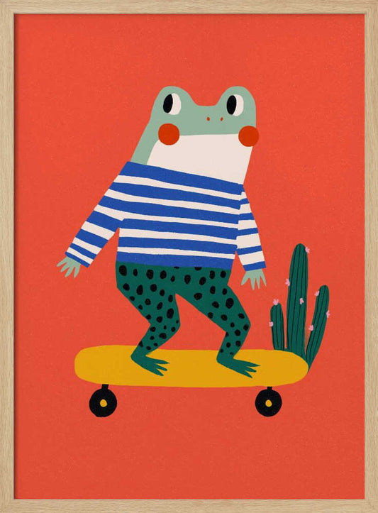 Skating frog – B2B