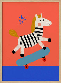 Skating zebra – B2B
