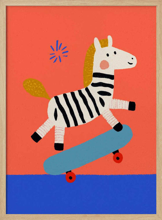 Skating zebra – B2B