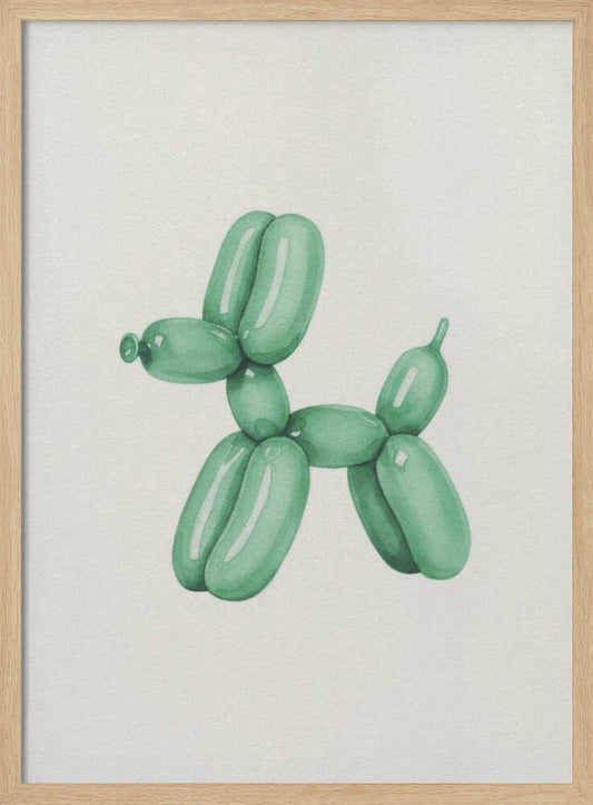 Green Balloon Dog – B2B