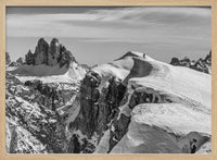 Lone Hiker Snowy Ridge – B2B