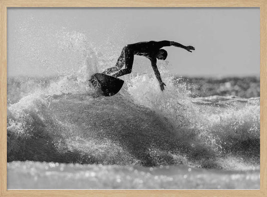 Surfer Riding Ocean Wave – B2B