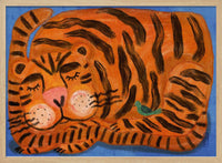 Sleeping Tiger and a Bird Animal Friends – B2B