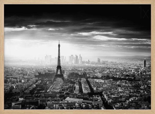 Eiffel Tower over Paris – B2B