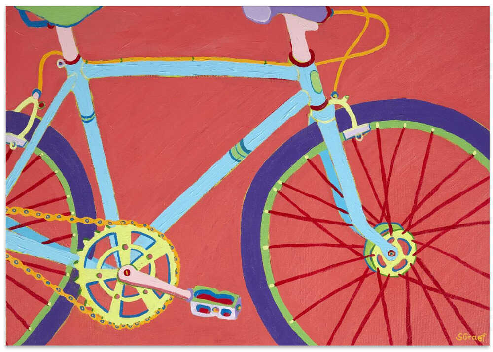 Bright Retro Bicycle – B2B