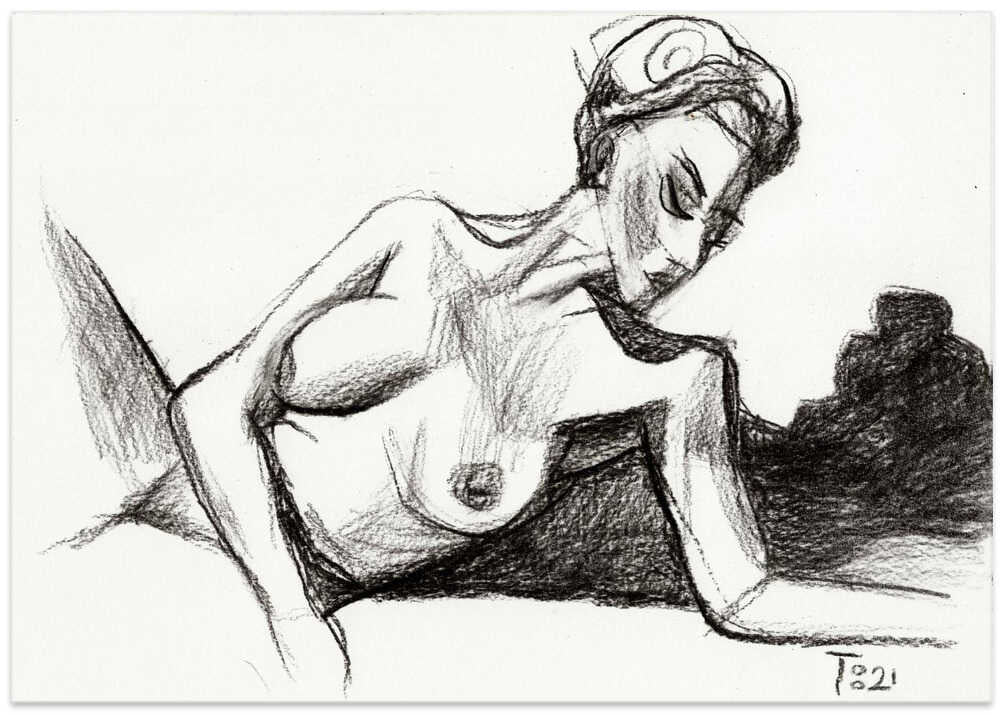 Sensual Nude Sketch – B2B