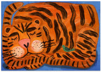 Sleeping Tiger and a Bird Animal Friends – B2B