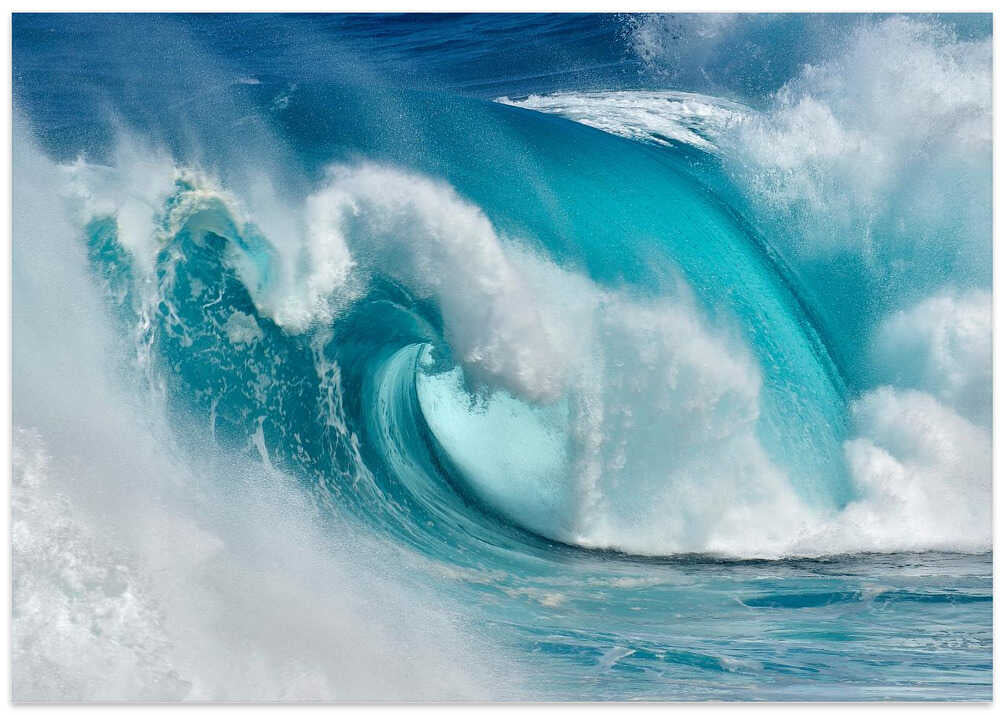 Crashing Turquoise Wave – B2B