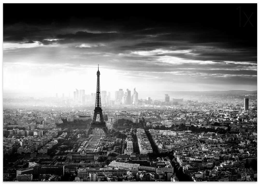 Eiffel Tower over Paris – B2B