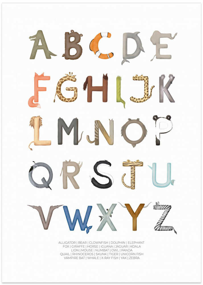 Animal Letters ABC – B2B