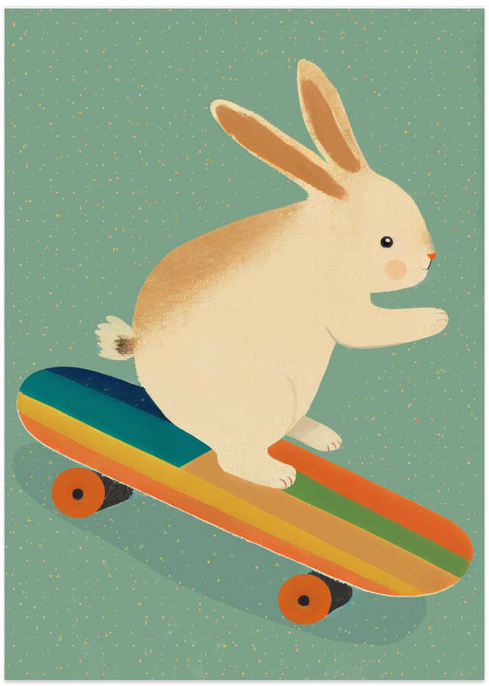 Skateboarding Bunny – B2B