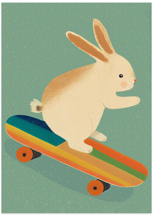 Skateboarding Bunny – B2B