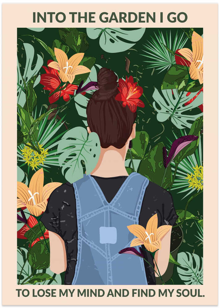Into the Garden Standard Wall Art – B2B