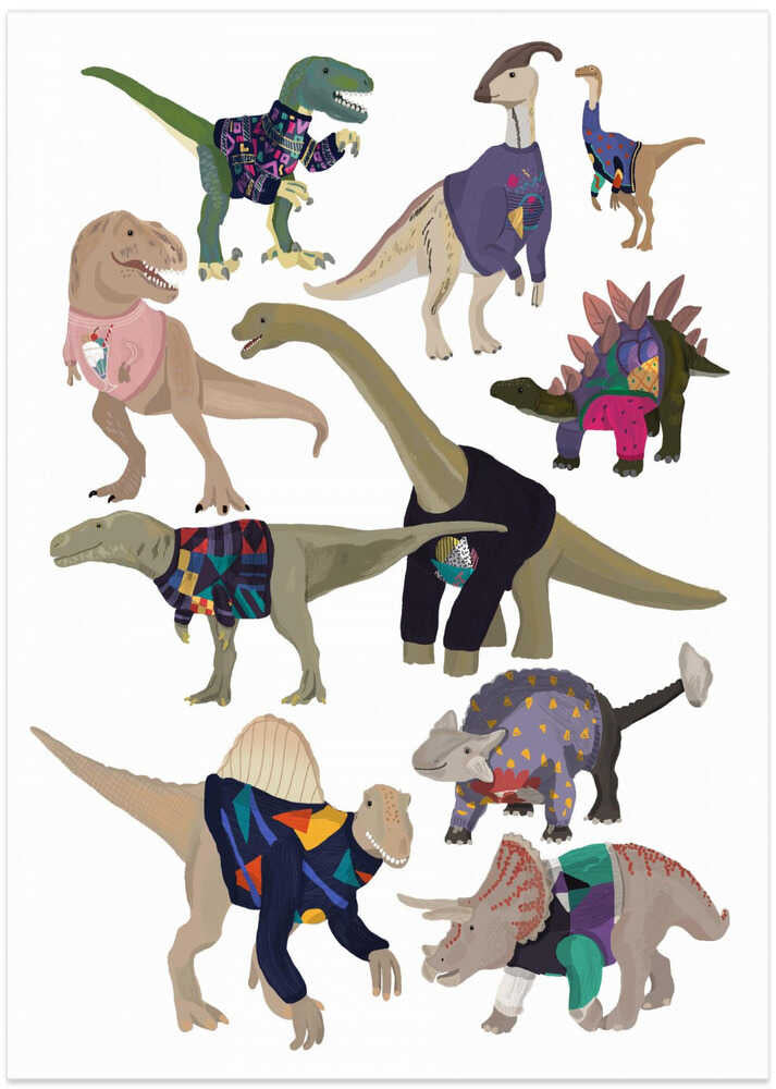 Dinosaurs In 80s Jumpers – B2B